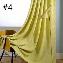 Nordic Verduisteringsgordijn Op Maat Gemaakt Gordijn Plant Geborduurd Voor Woonkamer Slaapkamer