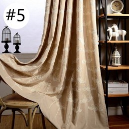 Nordic Verduisteringsgordijn Op Maat Gemaakt Gordijn Plant Geborduurd Voor Woonkamer Slaapkamer