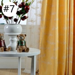 Nordic Verduisteringsgordijn Op Maat Gemaakt Gordijn Plant Geborduurd Voor Woonkamer Slaapkamer