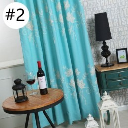 Verduisteringsgordijnen Van Katoen En Linnen, Geborduurd Met Scandinavische Bloemen