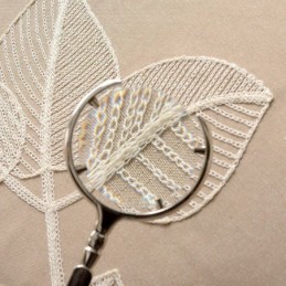 Verduisteringsgordijn Van Katoen En Linnen, Op Maat Gemaakt, Met Geborduurd Bladmotief In Nordic-Stijl Voor Woonkamer En Slaapkamer