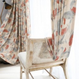 Verduisterende Gordijnen Van Katoen En Linnen Met Nordic Print Voor Woonkamer En Slaapkamer