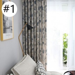 Verduisterende Gordijnen Van Katoen En Linnen Met Nordic Print Voor Woonkamer En Slaapkamer