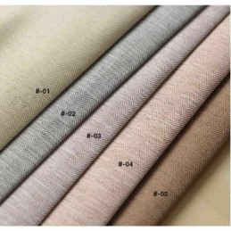 Moderne Effen Linnen Verduisteringsgordijnen, Premium Op Maat Gemaakte Woonkamer/Eetkamer