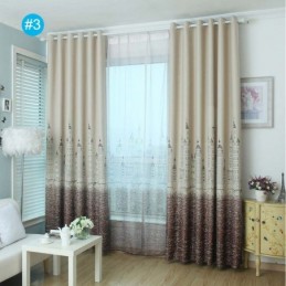 Kasteel Bedrukt Blauw Gordijn Op Maat Gemaakt Gordijn Nordic Populaire Slaapkamer Kinderkamer Stof