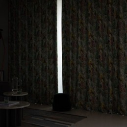 Gordijn Op Maat Gemaakt Gordijn Olieverf Geschilderd Bladeren Amerikaanse Bedrukte Verduisteringsgordijnen