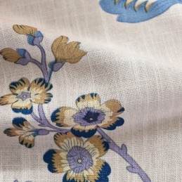 Amerikaanse Gordijnen Met Bloemenprint En Verduisterende Stof