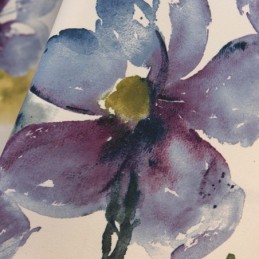 Gordijn Op Maat Gemaakt Gordijn Met Bloemenprint Amerikaanse Semi-Verduisterende Gordijnen