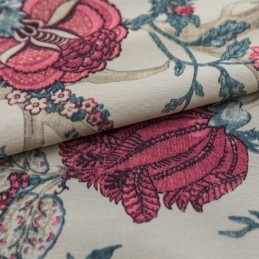 Polykatoenen Gordijn Op Maat Gemaakt Gordijn Amerikaanse Bloemenprint Verduisteringsgordijnen