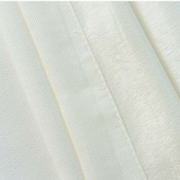 Eenvoudig Semi-Verduisterend Gordijn Op Maat Gemaakt Gordijn Wit Effen Kleur Woonkamer