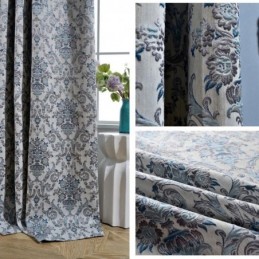 Retro Gordijn Op Maat Gordijn Europees Borduurwerk Slaapkamer