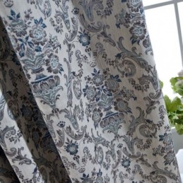 Retro Gordijn Op Maat Gordijn Europees Borduurwerk Slaapkamer