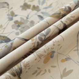 Nordic Linnen Verduisteringsgordijn Op Maat Gemaakt Gordijn Met Plantenprint Voor Woonkamer/Slaapkamer