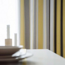 Nordic Modern Jacquard Gordijn Op Maat Gemaakt Gordijn Contrasterende Strepen Woonkamer Slaapkamer Studeerkamer Stof