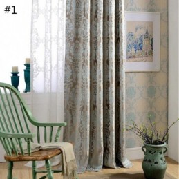 Europees Max Verduisteringsgordijn Op Maat Gemaakt Gordijn Luxe Damascus Jacquard Slaapkamer