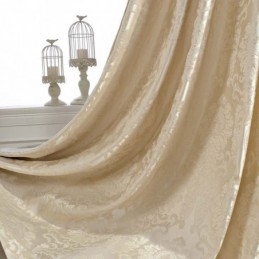 Europees Max Verduisteringsgordijn Op Maat Gemaakt Gordijn Luxe Damascus Jacquard Slaapkamer
