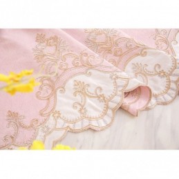 Chenille Verduisteringsgordijn Op Maat Gemaakt Gordijn Europese Stijl Bloemenborduurwerk Voor Woonkamer Slaapkamer