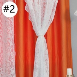 Verduisteringsgordijn In Scandinavische Stijl, Op Maat Gemaakt, Gordijn Met Plantenjacquard, Stoffen Garen, Geïntegreerd