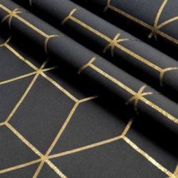 Verduisteringsgordijn Op Maat, Gordijn In Geometrische Brons, Scandinavische Stijl Voor Woonkamer En Slaapkamer