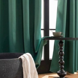 Verduisterende Gordijnen In Effen Kleur In Scandinavische Stijl Voor Woonkamer En Slaapkamer