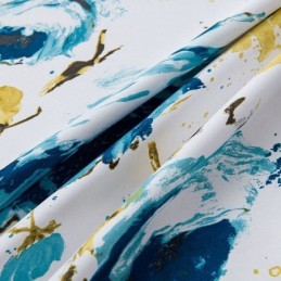 Bedrukte Verduisteringsgordijnen In Bloemenstijl In Scandinavische Stijl Voor Woonkamer En Slaapkamer