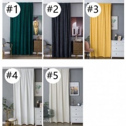 Chenille Verduisteringsgordijnen Effen Kleur In Scandinavische Stijl Voor Woonkamer/Slaapkamer