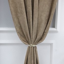 Effen Chenille Verduisteringsgordijn Op Maat Gemaakt Gordijn Nordic Stijl Splitsing Voor Woonkamer En Slaapkamer