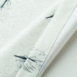 Verduisterende Gordijnen Met Nordic Feather-Print Voor Woonkamer En Slaapkamer