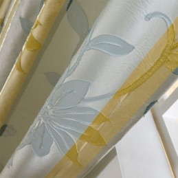 Nordic Verduisteringsgordijnen Bloemen Jacquard Gordijn Op Maat Gemaakt Gordijn Voor Woonkamer Slaapkamer