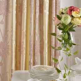 Nordic Verduisteringsgordijnen Bloemen Jacquard Gordijn Op Maat Gemaakt Gordijn Voor Woonkamer Slaapkamer