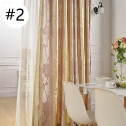 Nordic Verduisteringsgordijnen Bloemen Jacquard Gordijn Op Maat Gemaakt Gordijn Voor Woonkamer Slaapkamer