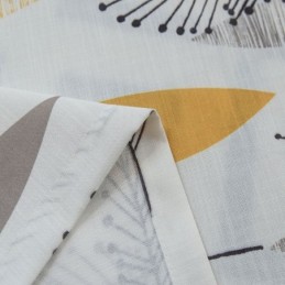 Milieuvriendelijk Verduisteringsgordijn Op Maat Gemaakt Gordijn Amerikaanse Stijl Bladprint Kamerverduistering Slaapkamer