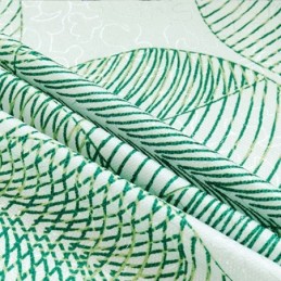 Nordic Verduisteringsgordijn Op Maat Gemaakt Gordijn Met Bedrukte Bladeren Voor Woonkamer Slaapkamer