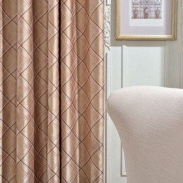 Nordic Verduisteringsgordijn Op Maat Gemaakt Gordijn Rhombus Jacquard Voor Woonkamer Slaapkamer