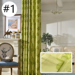 Verduisteringsgordijn Op Maat Gemaakt Gordijn Nordic Flower Jacquard Voor Woonkamer Slaapkamer