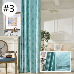 Verduisteringsgordijn Op Maat Gemaakt Gordijn Nordic Flower Jacquard Voor Woonkamer Slaapkamer