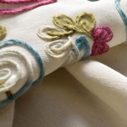 Verduisteringsgordijnen In Scandinavische Stijl, Geborduurd Met Polykatoen Voor Woonkamer En Slaapkamer