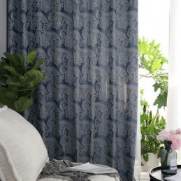 Europees Verduisteringsgordijn Op Maat Gemaakt Gordijn Jacquard Voor Woonkamer Slaapkamer