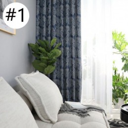 Europees Verduisteringsgordijn Op Maat Gemaakt Gordijn Jacquard Voor Woonkamer Slaapkamer