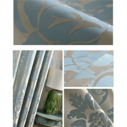 Jacquardgordijn In Europese Stijl, Op Maat Gemaakt, Gordijnschaduw Voor Slaapkamer En Woonkamer