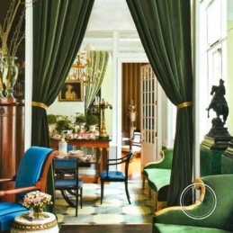 Donkergroene Flanellen...