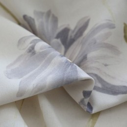 Nordic Verduisteringsgordijnen Katoenen Bedrukte Bloemen Raam