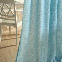 Verduisteringsgordijn Van Katoen Op Maat Gemaakt Gordijn Met Nordic Bloemenprint Voor Woonkamer/Slaapkamer