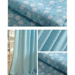 Verduisteringsgordijn Van Katoen Op Maat Gemaakt Gordijn Met Nordic Bloemenprint Voor Woonkamer/Slaapkamer