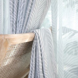 Bladeren Bedrukt Verduisteringsgordijn Op Maat Gemaakt Gordijn Nordic Voor Woonkamer Slaapkamer