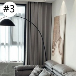 Moderne Verduisteringsgordijnen Effen Jacquard Voor De Woonkamer