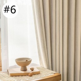 Moderne Verduisteringsgordijnen Effen Jacquard Voor De Woonkamer