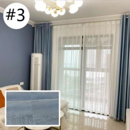 Nordic Verduisteringsgordijn Op Maat Gemaakt Gordijn Hoge Precisie Jacquard Voor Slaapkamer Woonkamer