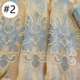 Geborduurd Verduisteringsgordijn Op Maat Gemaakt Gordijn Europese Stijl Raamgordijnen Voor De Woonkamer