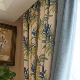 Nordic Jacquard Gordijn Op Maat Gemaakt Gordijn Verduisterend Raam Voor Woonkamer Slaapkamer